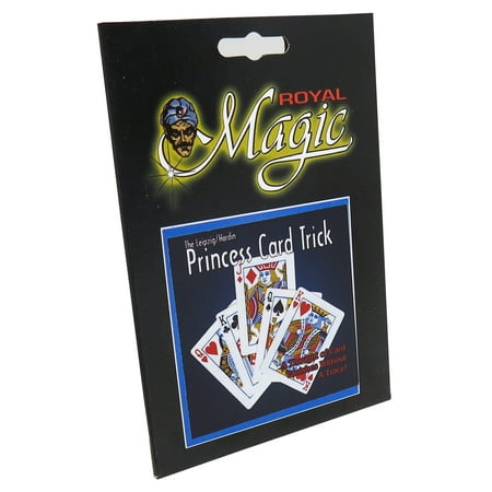 Princess Card Trick with Bicycle Cards From Royal Magic - A Classic of Modern Magic on Poker-size Bicycle