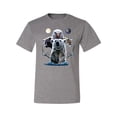 thumbnail image 2 of Collage of Popular Wild Life Animals | Mens Animal Lover Graphic T-Shirt, Heather Grey, Medium, 2 of 3
