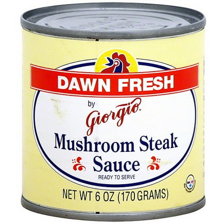 Dawn Fresh By Giorgio Mushroom Steak Sauce, 6 oz Pack of 12  Walmart.com