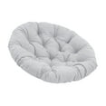 thumbnail image 3 of Kuntesetty Papasan Chair Cushion 20inch Egg Chair Cushion Breathable Soft Fabric Waterproof Light Gray, 3 of 9