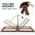 thumbnail image 3 of Zinus Bobbie 10"  Wood Platform Bed Frame, Twin, 3 of 11