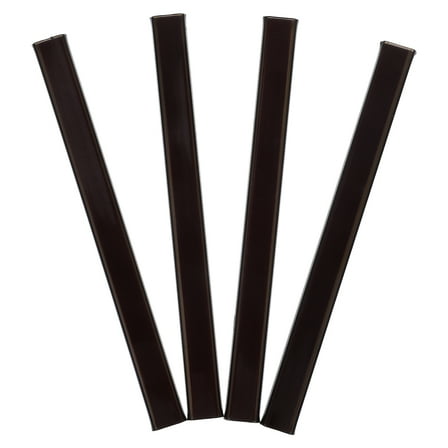 LEORX 4pcs Electric Wire Cover Plastic Black Cable Protector for Insulation