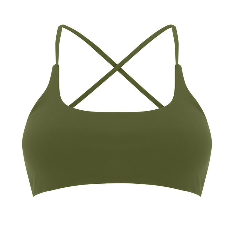 Vedolay Bras For Women Sports Bra for Women with Sewn-in Pads