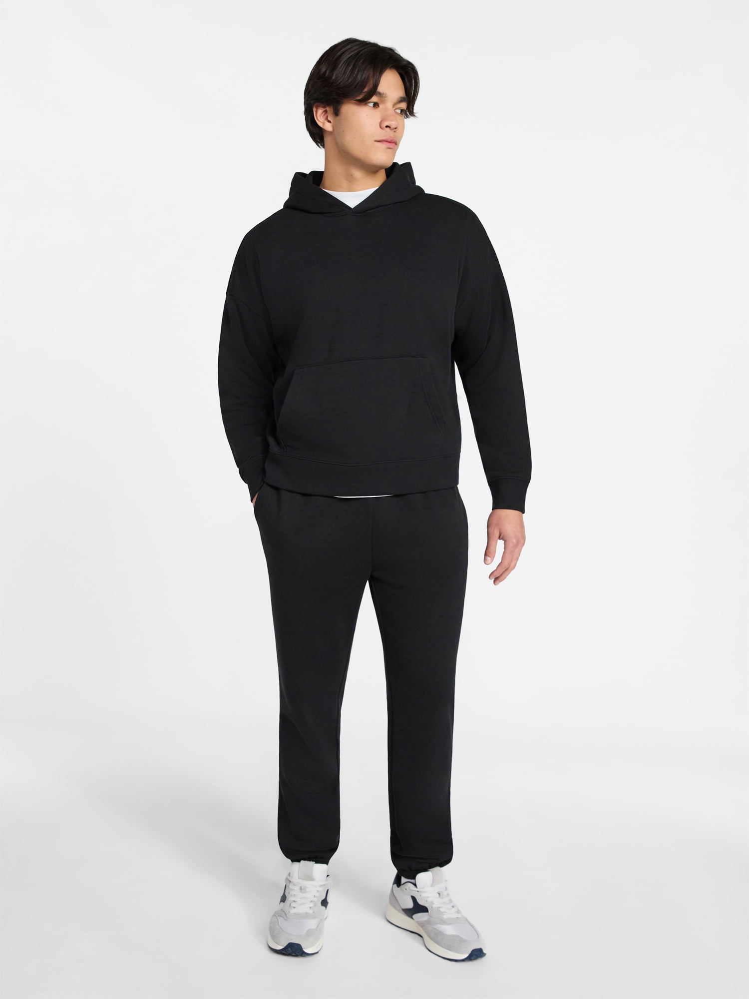 No Boundaries Soft Fleece Jogger Sweatpants, 30'' Inseam, Men's XS-4XLT