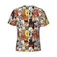 thumbnail image 6 of Qekee Cats & Dogs Group Classic Fit T-Shirt Men's Shirt Men's Tight Short Sleeves for Exercise, Running, Mountaineering - Cats & Dogs Group, 6 of 9