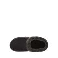 dearfoams microsuede berber lined clog