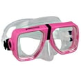 thumbnail image 1 of Promate Scope Prescription Dive Mask for Scuba Diving and Snorkeling, Pink+5.0, 1 of 2
