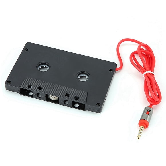 Car Stereo Cassette Tape Adapter CD MD MP3 MP4 Player to 3.5mm Aux Audio
