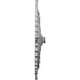 thumbnail image 4 of 29 1/8"OD x 1 1/4"ID x 4"P Haylynn Ceiling Medallion (Fits Canopies up to 1 1/4"), 4 of 5