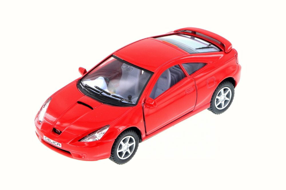 Toyota Celica, Red - Kinsmart 5038D - 1/34 Scale Diecast Model Toy Car (Brand New but NO BOX