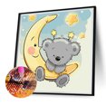 thumbnail image 2 of Diamond Painting 5D DIY Kit de oso de taladro redondo completo decoración del hogar (DZ072) Hugtrwg Para estrenar, 2 of 9