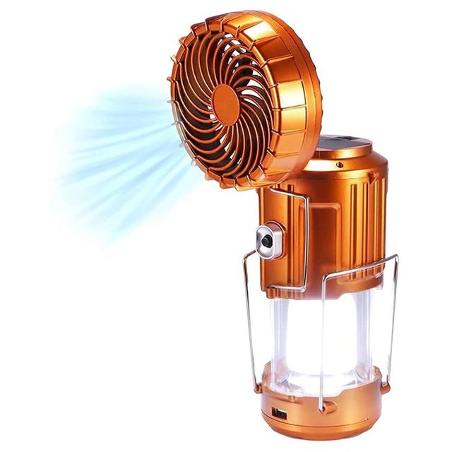 Para Acampar Al Aire Libre Con Ventilador Interruptor De Estiramiento Eléctrico Lámpara Para Acampar Lámpara Para Acampar Vogacara HA047097-04