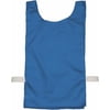 Champion Sports Heavyweight Nylon Pinnie, Pack of 12, Blue, Adult
