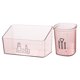 thumbnail image 4 of unbranded 2Ud Organizador Cosmético Rosa De Plástico Para Escritorio Con Compartimentos Para Maquillaje, 4 of 8