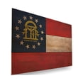 thumbnail image 5 of DaydreamHQ Georgia State Flag on Wood - Indoor and Outdoor Safe Wall Decor 20x14, 5 of 5