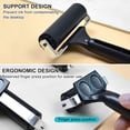 thumbnail image 3 of 6cm printmaking roller Stainless steel rubber roller latex paint printing ink roller, 3 of 5