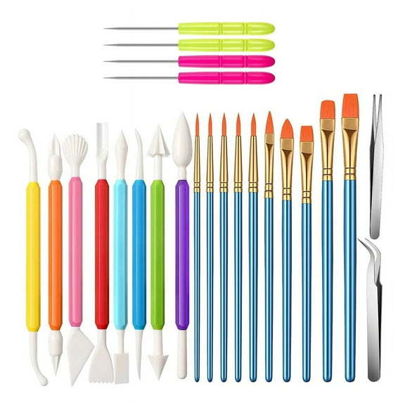 24 Pcs Cookie Decorating Kit Fondant Cake Decorating Tool Include