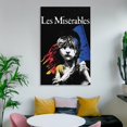 thumbnail image 6 of Les Miserables Tear Gas Polar Statemen Refugee Retro Bar Movie Poster Gifts Canvas Painting Poster Wall Art Decorative Picture Prints Modern Decor 12x18inch(30x45cm), 6 of 6