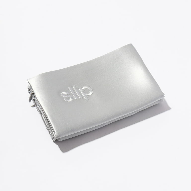 Slip Pure Silk Pillowcase Bedding, Silver, Queen - Walmart.com