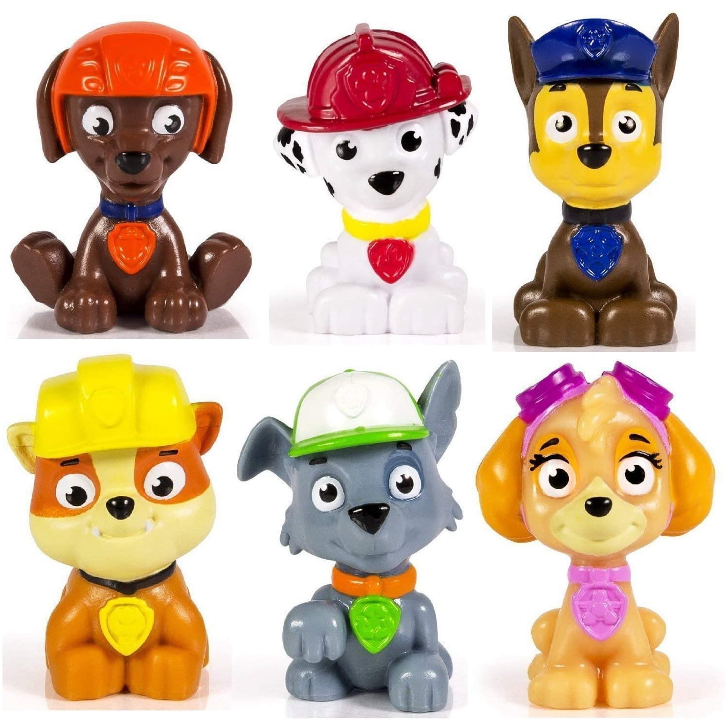 spin master paw patrol figure set 6 piece