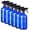 Cobalt Blue, variant on (6) 16oz Glass Bottle w/trigger sprayer