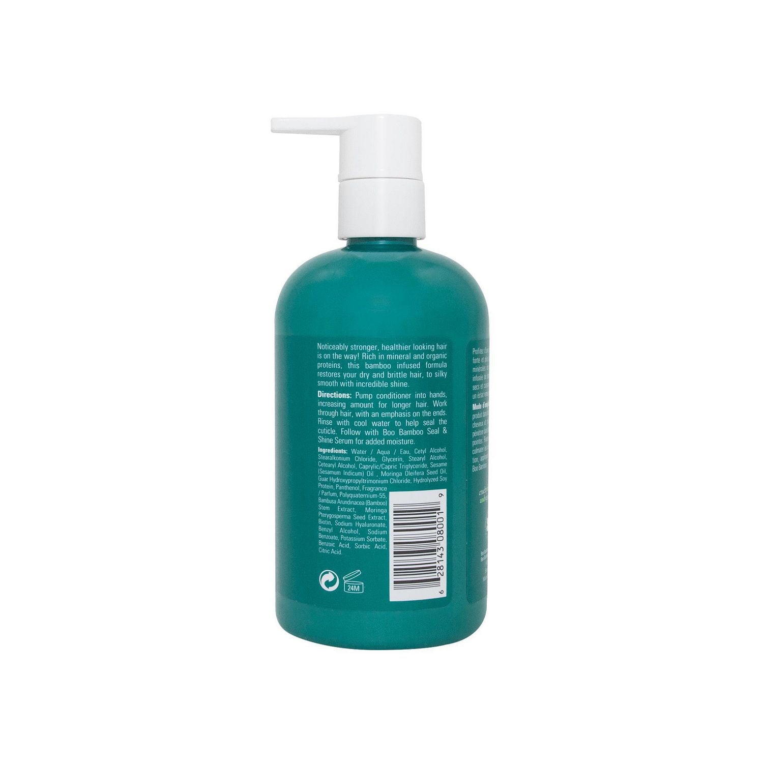 Boo Bamboo All Natural Strengthening Hair Set - Shampoo, Conditioner & Hair Mask + Bonus Gift