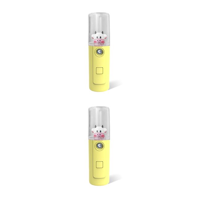 Bearachild Rociador de niebla facial, humidificador de apagado de 30ml, atomizador Personal de viaje, botón de operación, nebulizador, Type4 NO4