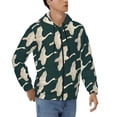 thumbnail image 4 of Zip Up Hoodies for Men - Flying Swans Long Sleeve Comfrt Men'S Fashion Hoodies & Sweatshirts, Jackets for Men Hoodies Pullover Clothing Clothes with Pouch, 4 of 5
