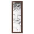 thumbnail image 2 of ArtToFrames 11" x 38" Honors Mahogany with Gold Picture Frame, 11x38 inch Brown Wood Poster Frame (WOM-5156), 2 of 7