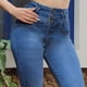 thumbnail image 3 of Jeans Mujer Super Skinny Tiro Alto Azul Medio, 3 of 7