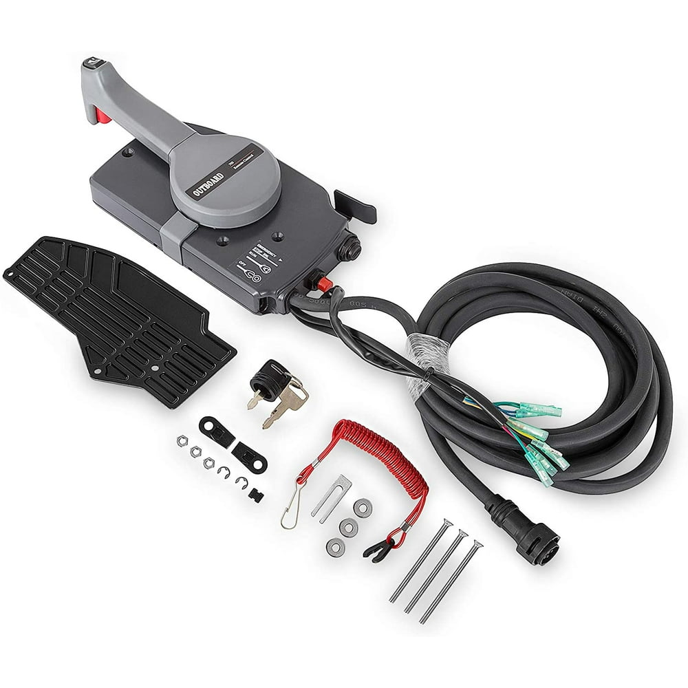 Outboard Remote Control Box 703 Marine Side Mount Boat Throttle Control