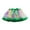 Green, variant on ZQUUVOU Girls Gold Foil Tutu Skirt Tulle Print Elastic Waist with Lining Recital Party Puffy Skirt for Kids Yellow
