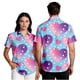 thumbnail image 5 of Ceisia Fashion Unisex Men Women Casual Short Sleeve Gift Printed Turndown Collar Button Shirt, 5 of 7