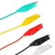thumbnail image 4 of 10 cables de prueba con pinzas de cocodrilo de doble extremo, 5 colores, para componentes electrónicos y pruebas de circuitos, 4 of 8