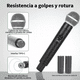 thumbnail image 3 of Microfono Inalambricos De Uhf Sintonizable Polivalente Karaoke Y Pc Microfono 2 Piezas Negro, 3 of 5
