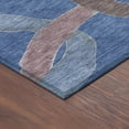 thumbnail image 3 of Addison Rugs Chantille Indoor/Outdoor Contemporary Abstract Navy Machine Washable Rectangle Rug, 9' x 12', 3 of 8