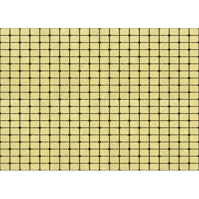 Ahgly Company Machine Washable Indoor Rectangle Transitional Sun Yellow Area Rugs, 8' x 12'