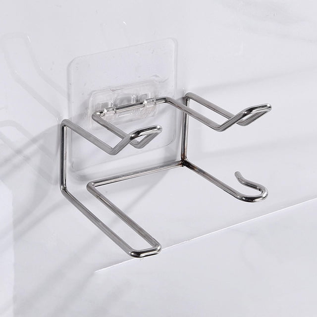 Dryer Rack Organizer,Bathroom Box Hanging Rack,Wall Mounted Dryer Holder Rack for Curling Style A
