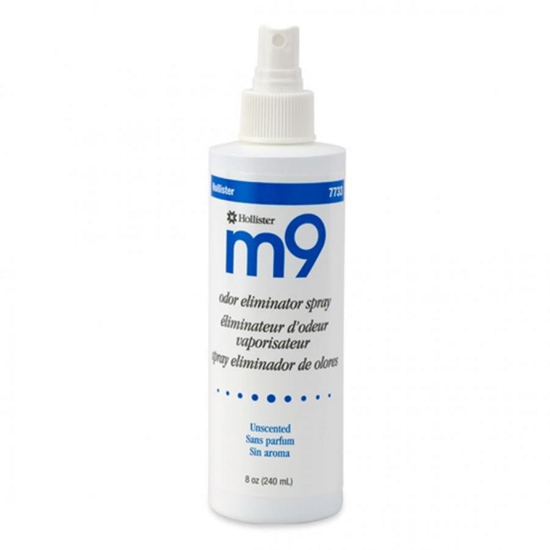 Hollister M9 Odor Eliminator Drops, 8 oz Bottle, Safe and Highly