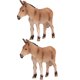thumbnail image 5 of 2 piezas de modelo de burro de escritorio, decoración de burro de pie, juguete de animal de granja, modelo de burro, 5 of 8