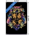 The Wizarding World: Harry Potter - Floral House Crests Wall Poster ...