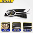 thumbnail image 4 of Winjet Driving Fog Lights For 2014 2015 2016 2017 Honda Odyssey Smoke Bumper Fog Lamps Assembly+Switch+Wiring, 4 of 7