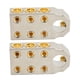 thumbnail image 1 of Conector de terminal de batería de audio, par de abrazadera de terminal de batería Abrazadera de poste superior de batería Conector de batería de audio Diseño exquisito, 1 of 9