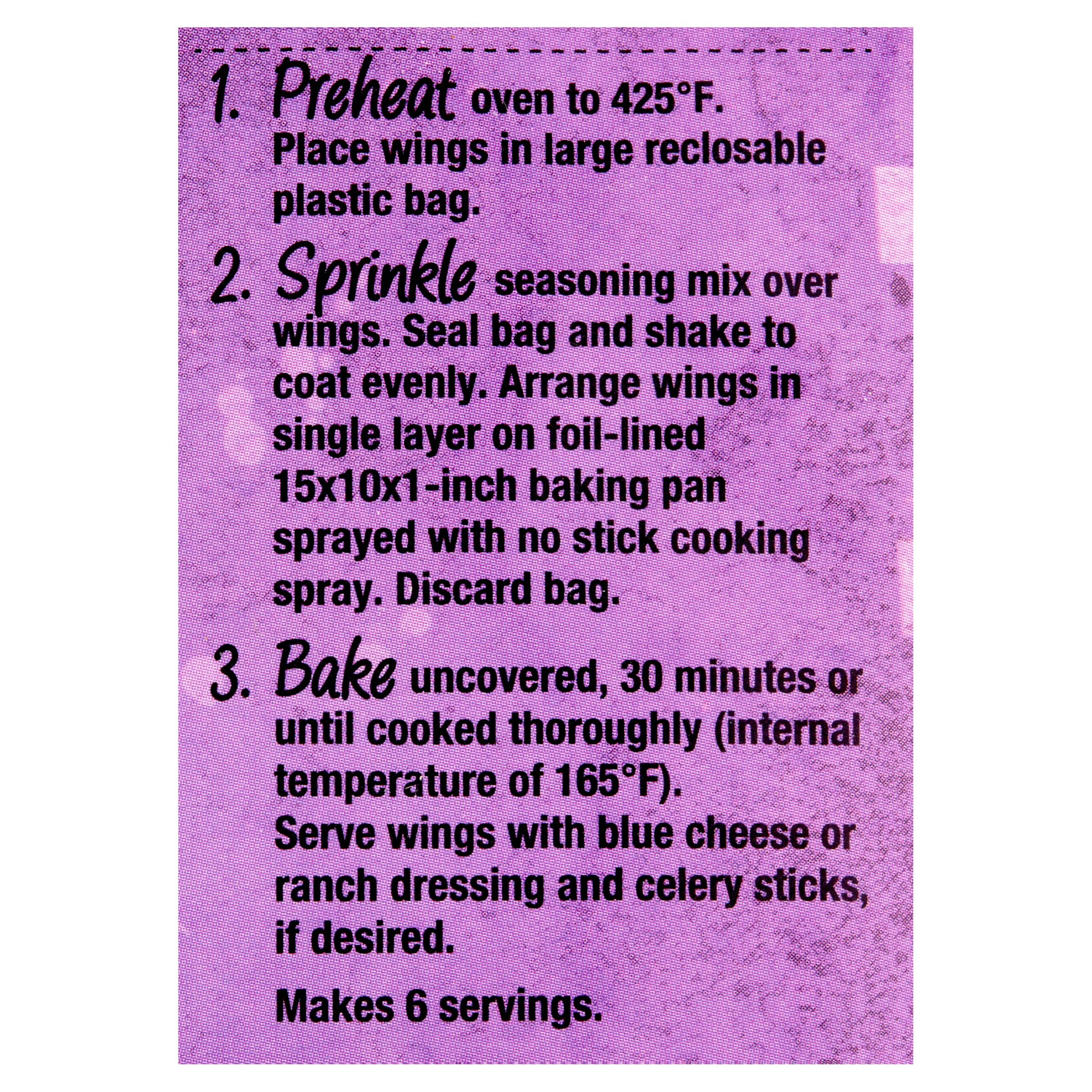 Great Value Classic Buffalo Wing Seasoning Mix, 1 oz
