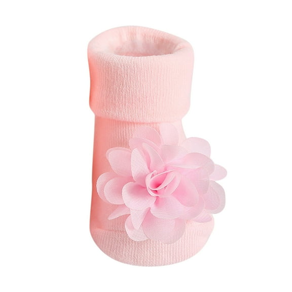 Ketyyh-chn99 Baby Girl Socks Soft Ankle Socks for Kids Cute Socks for Baby Girls Pink,M