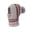 Grey, variant on Women Double‑Layer Balaclava Hat, Polyester Knit Thermal Fleece Lined Multi‑Way Ski Face Mask Hat Scarf Combo for Skiing Biking Hiking Winter Outdoor Black