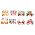 thumbnail image 1 of 8x Gafas de Pascua para Fotos, Huevos de Pollo, Gafas de Disfraz Originales, Regalos de Fiesta para Adultos, Niños y Niñas, 1 of 9