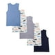 thumbnail image 3 of Camiseta Baby Creysi One For You Para Niño Preescolar Sin Manga Paquete de 5 Piezas, 3 of 4