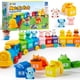 thumbnail image 1 of Juguete didáctico Play-Act Learning Farm Train con 9 animales de granja, 1 of 9