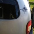 thumbnail image 4 of Calcomanías para coches Brújula Vinilo Adhesivo Motocicleta Coche Estilo Vehículo Cuerpo Ventana Calcomanías Decoración - Negro, 4 of 5